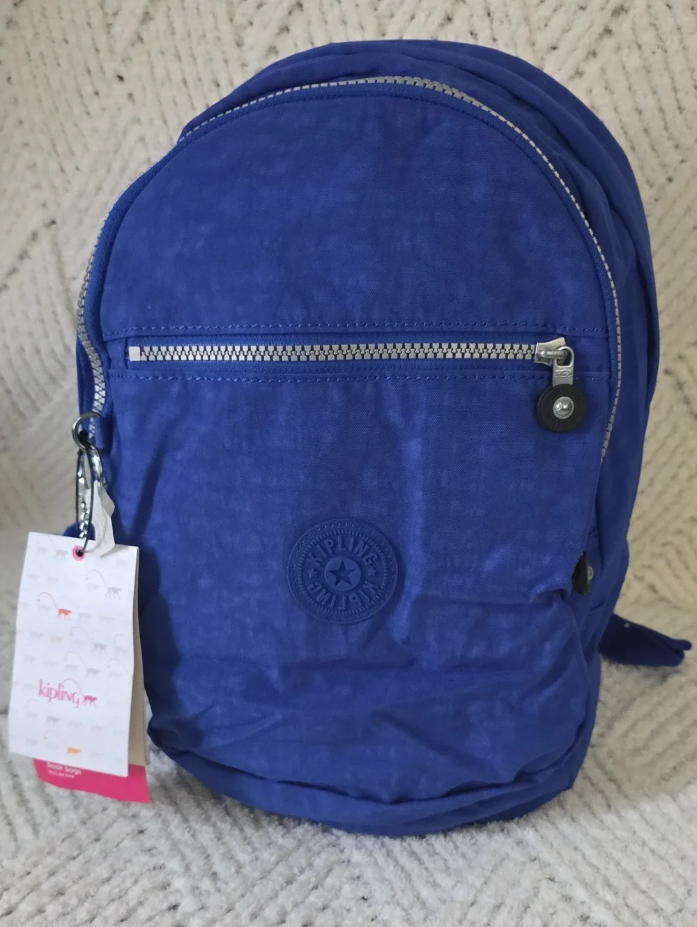 Kipling Royal Blue Compact Mini Backpack